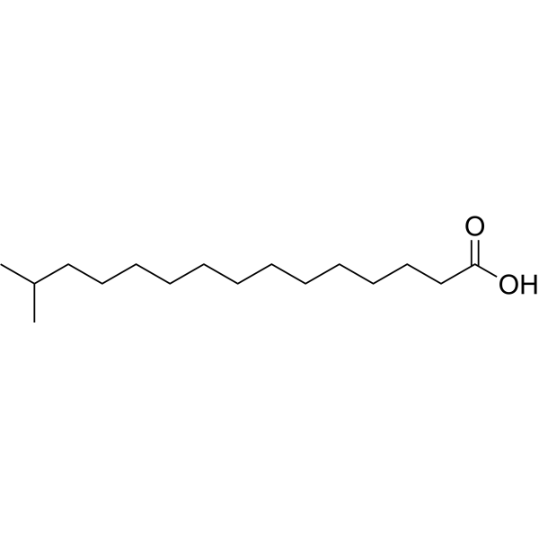 Isopalmitic acid (14-Methylpentadecanoic acid) 4669-02-7